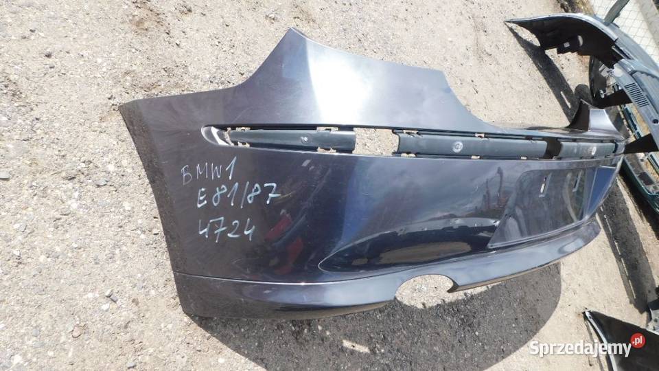 BMW 1 zderzak kolor E8187 4724 WYSYŁKA Pozostałe śląskie Żory sprzedam