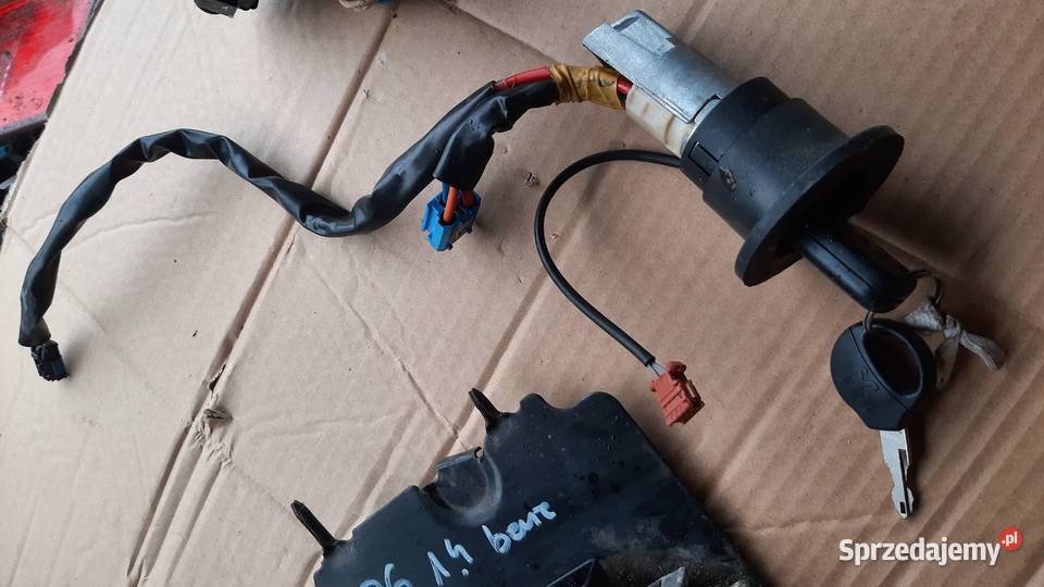 zestaw startowy Peugeot 206 14 benz 9651500880 dolnośląskie Dębno sprzedam