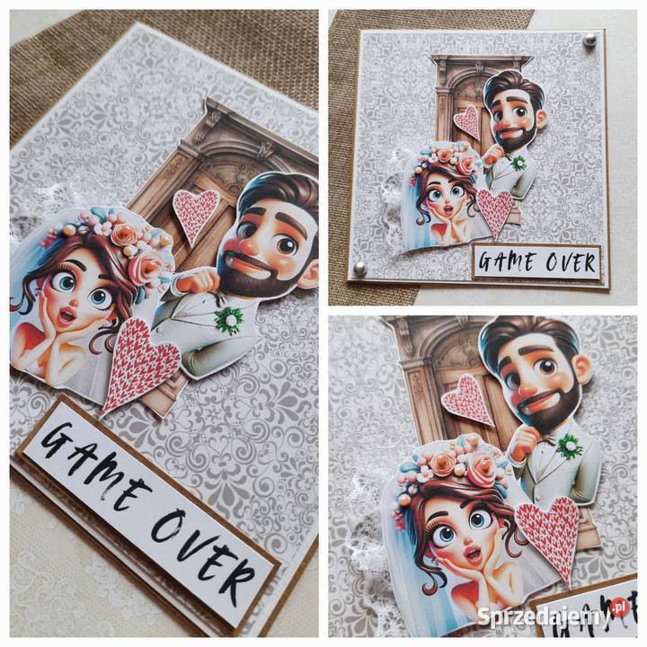 Kartka personalizowana na Ślub Ryki sprzedam
