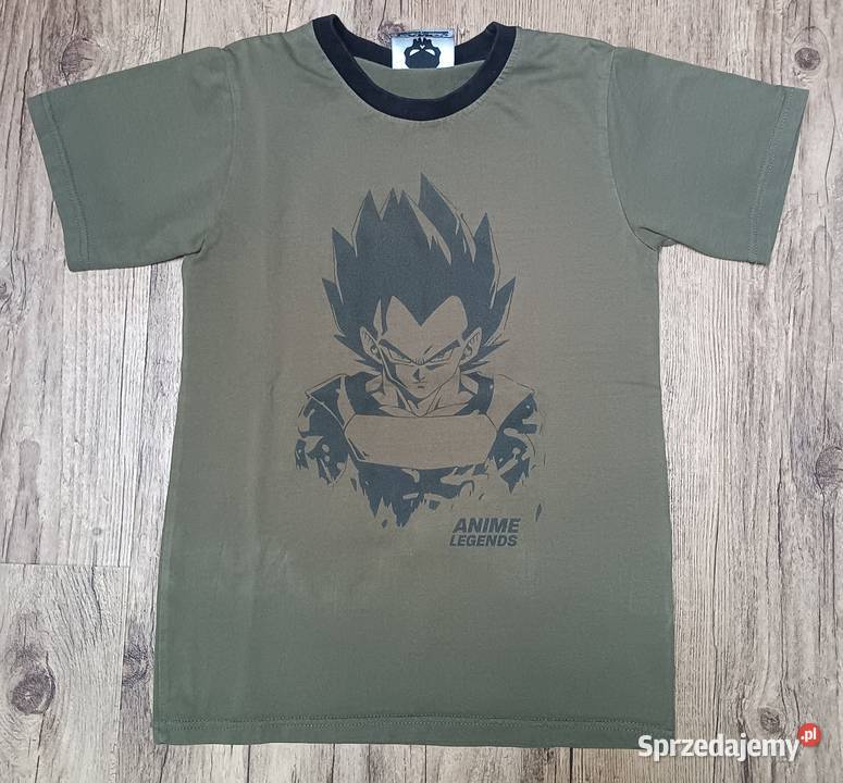 TShirt Anime Khaki Gangs Vegeta 146 małopolskie Zbylitowska Góra