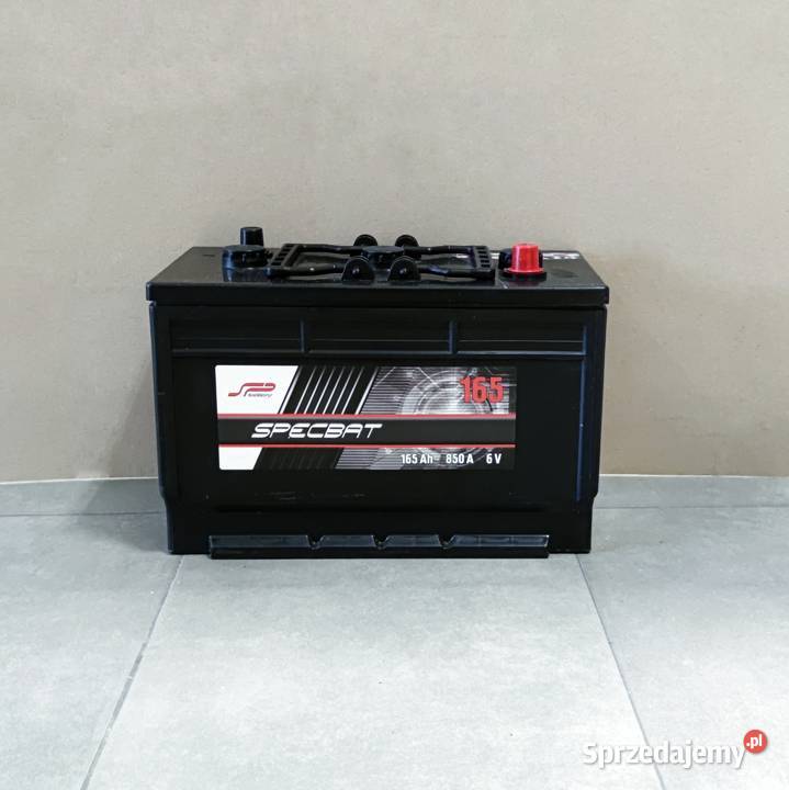Akumulator SPECBAT AGRO 6V 165Ah 850A EN LEWY Poznań sprzedam