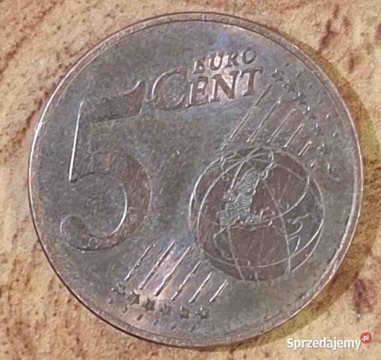 5 eurocent Austria 2021 Numizmatyka warmińsko-mazurskie Lubawa sprzedam