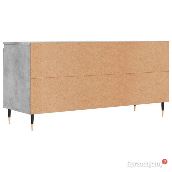 Szafka pod TV szarość betonu 104x35x50 WM827008 Warszawa