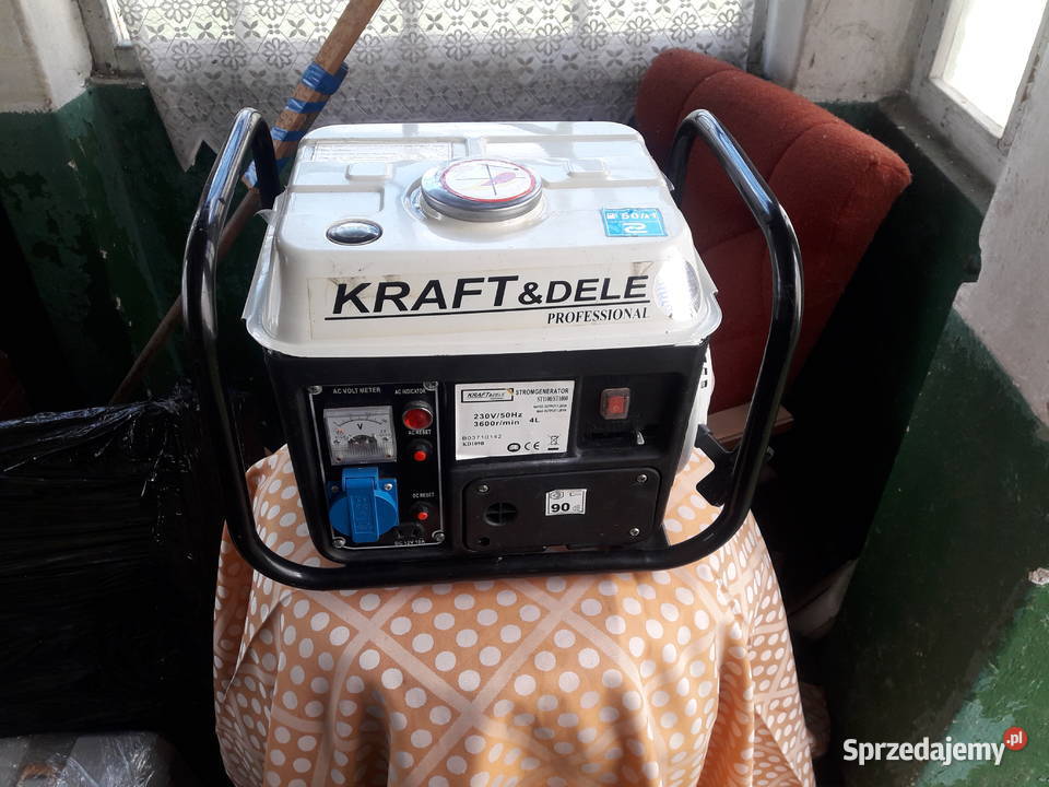 Agregat prądotwórczy KraftDele ST1000 800W Miłosław