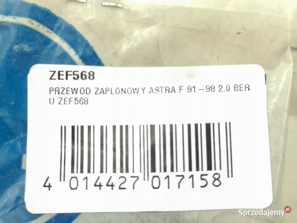 PRZEWÓD ZAPŁONOWY OPEL ASTRA F 19911998 20 BERU