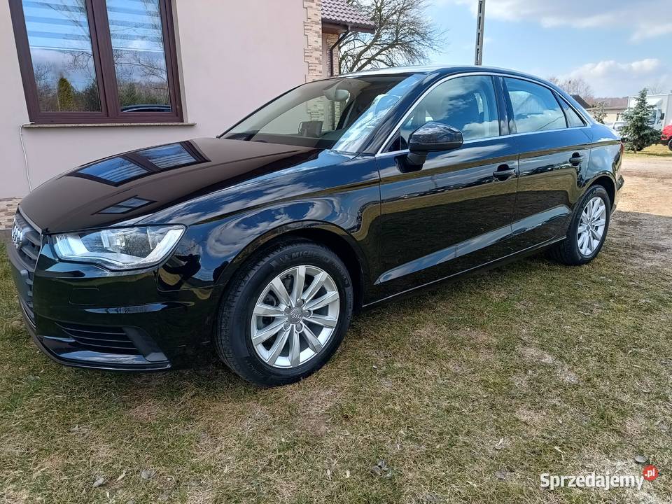 Audi A3 sedan 16 TDI z kamera cofania VAT marża łódzkie Podkonice Miejskie sprzedam