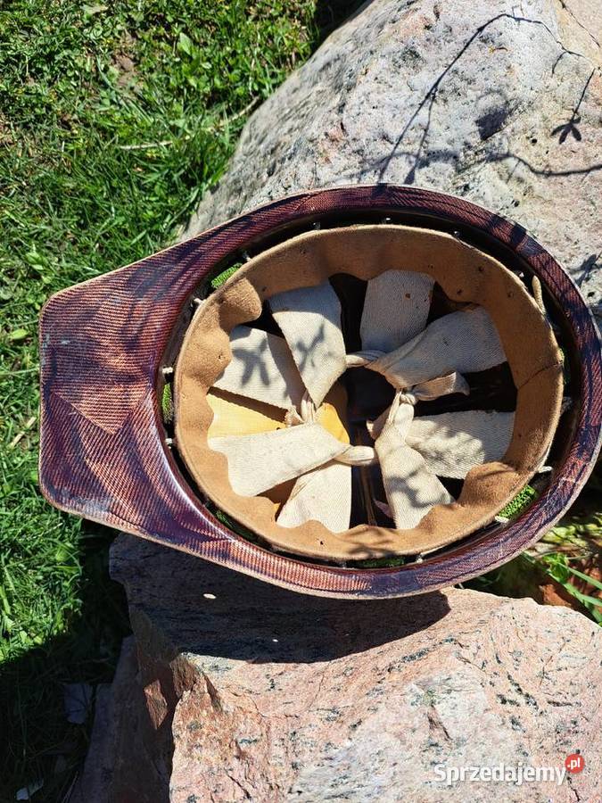 Kask górniczy ebonitowy małopolskie Tarnów