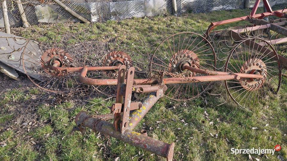 Zgrabiarka gwiazda przetrzasarka do siana słomy Trzebnica sprzedam