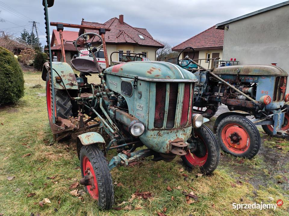 Traktory Hanomag 2 1957 i 1959 odtaimler Syców
