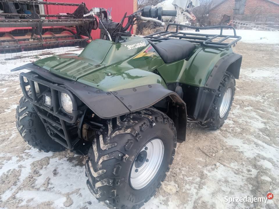 kawasaki klf 300 4x4 transport caly kraj 1km Motoryzacja