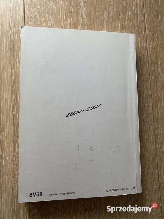 Instrukcja obsługi Mazda 3 wersja niemiecka