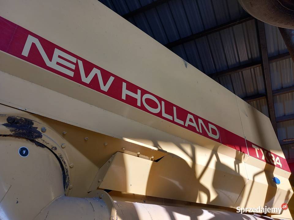 holland tx 34 stan celujący Kombajny Faszcze