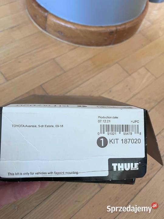 Zestaw Thule Evo Fixpoint 710700 Kit 187020 Warszawa