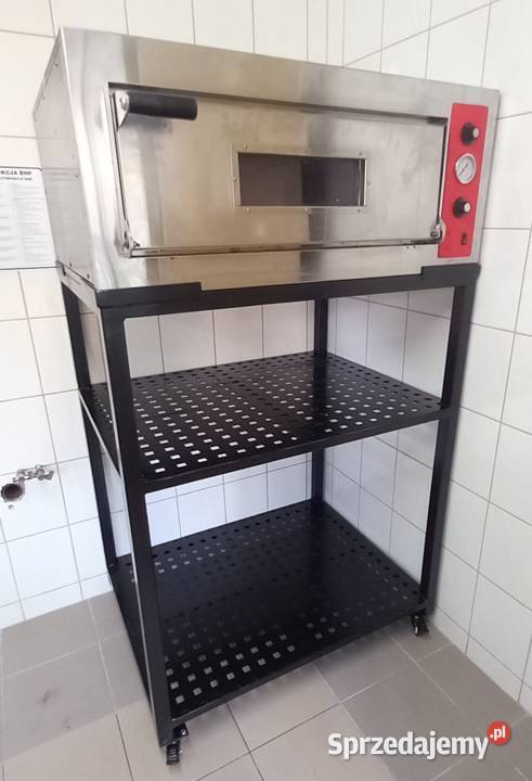 Piec do pizzy 1komorowy 4x32 Stalgast z podstawą Lublin