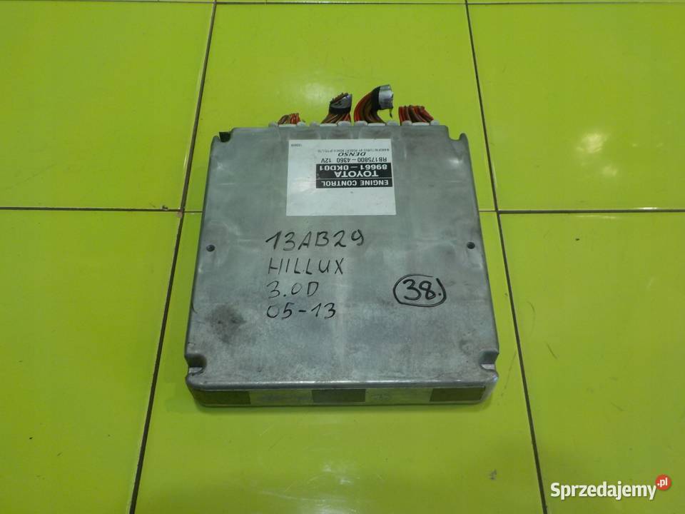 TOYOTA HILUX VII 30 D4D 08r sterownik komputer mazowieckie Suków