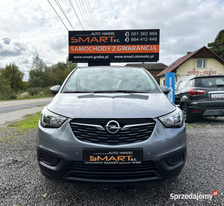 Opel Crossland X 12 StartStop Benzyna Bezwypadek srebrny