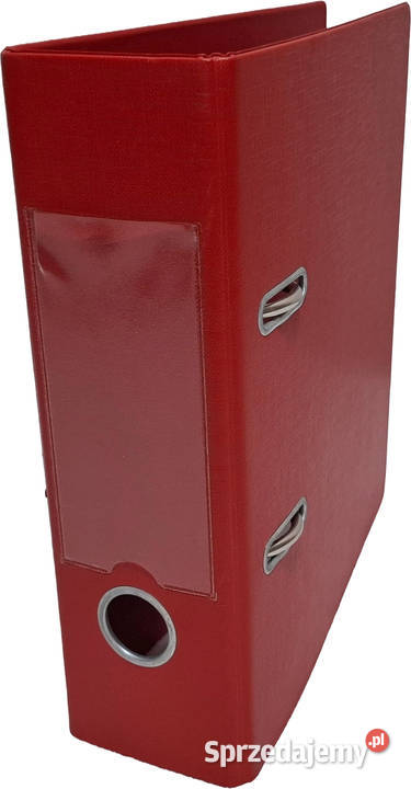 Segregator A5 PCV 73mm czerwony Esselte Artykuły szkolne Czeladź