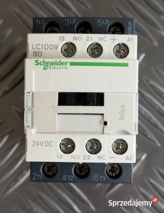 Stycznik 24V DC 9A Schneider TeSys Nowy CAD32BD zachodniopomorskie Szczecin