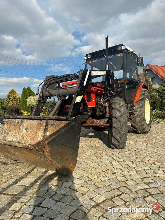 Sprzedam Zetor 7045 4x4 dolnośląskie Kamieniec Ząbkowicki