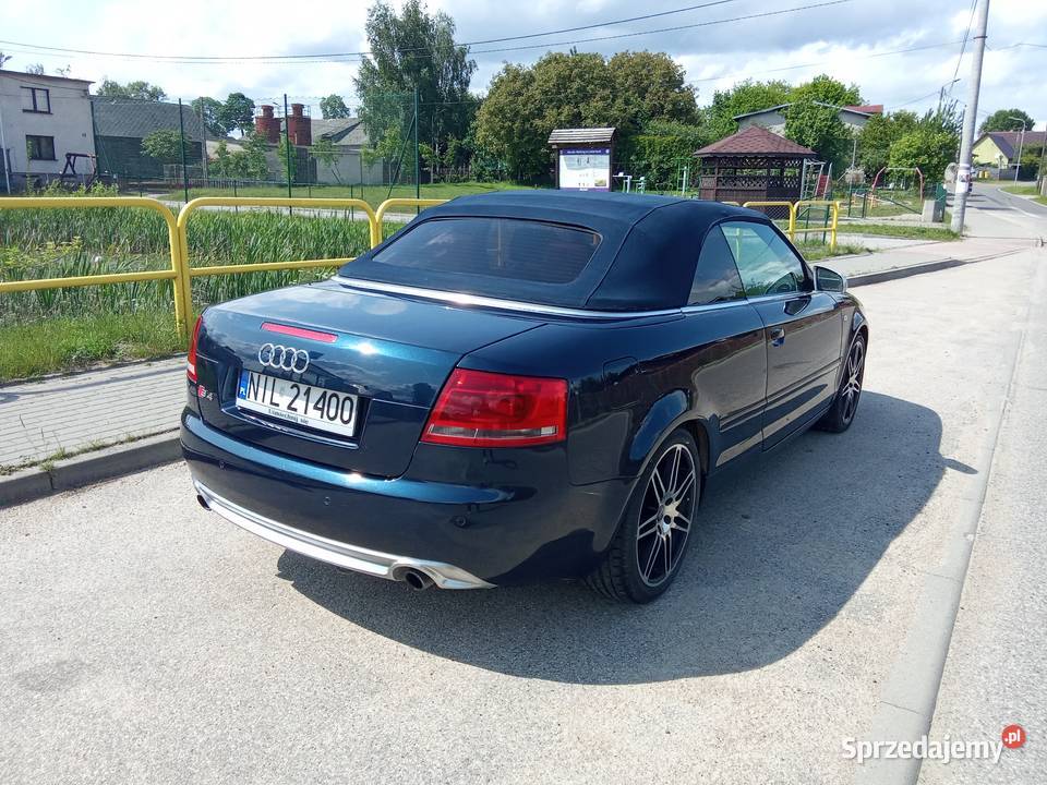 Audi A4 S4 18 T LPG cabrio Nowe Miasto Lubawskie