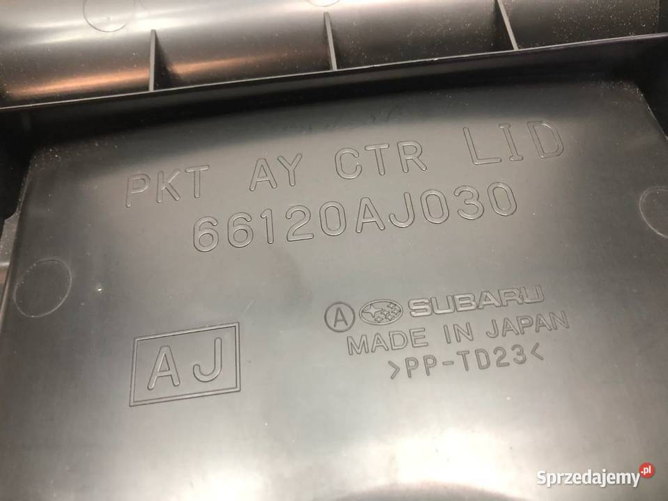 SUBARU OUTBACK 4 IV BR 2010R SCHOWEK KONSOLI świętokrzyskie Skarżysko-Kamienna