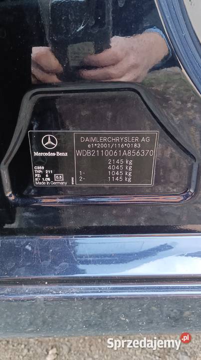 Mercedes W211 E220 CDI Przestrzeń Komfort i opolskie Kolonowskie