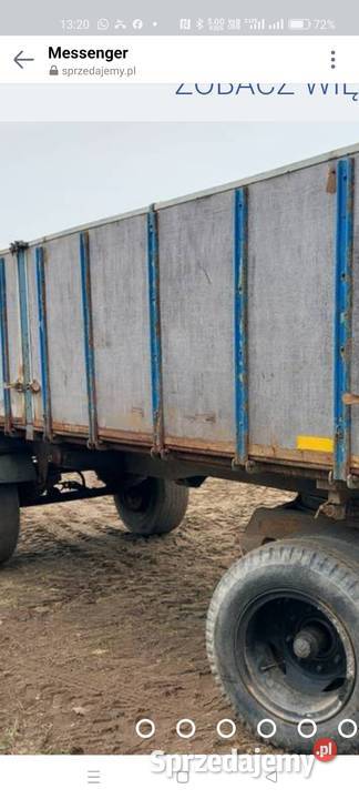 sprzedam przyczepę rolniczą wywrotkę 15ton Krone Kutno