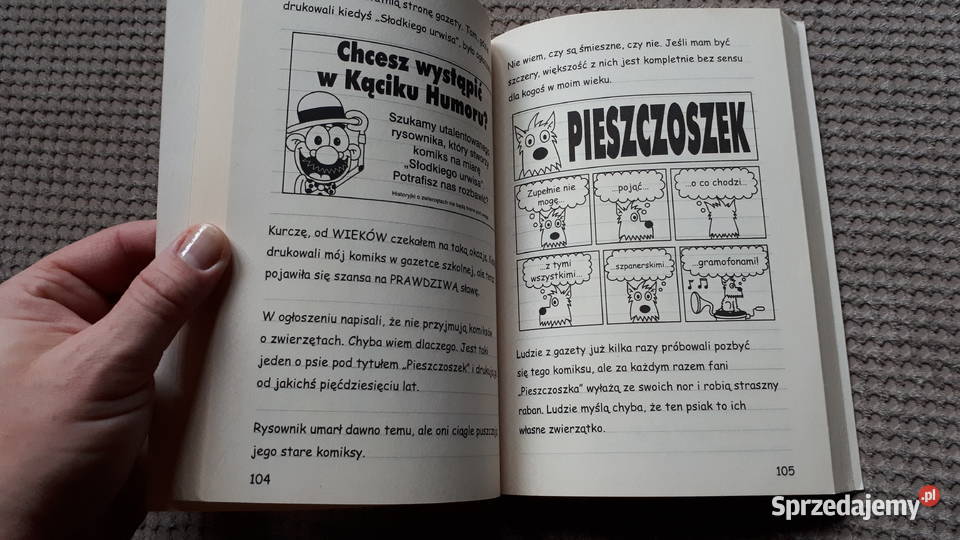 Dziennik cwaniaczka Ubaw pachy Jeff Kinney