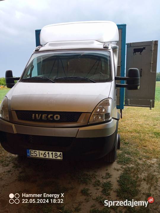 iveco daily 70C17 do przewozu zwierząt łódzkie Brzeźnica sprzedam