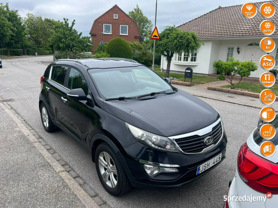 Kia Sportage 17 Crdi xenon ledy bezwypadkowy manualna Gdańsk sprzedam