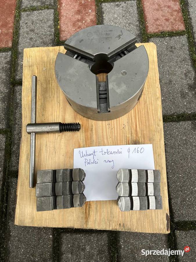 Nowy uchwyt tokarski 160 mm 3szczekowy Produkcja