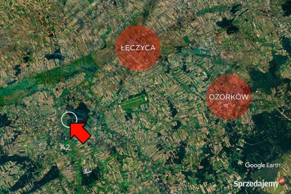 Duża działka 3116 m z WZ w spokojnej okolicy 124m Sprzedaż łódzkie