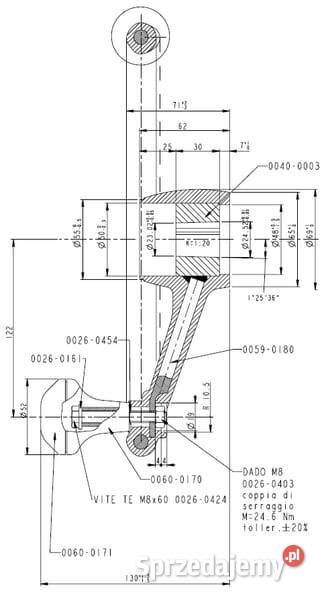 Kierownica do kolumn SauerDanfoss OTPB 300 mm Kamionna