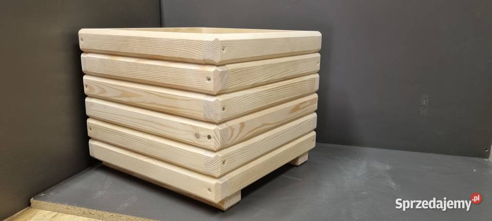 Donica drewniana donice drewniane skrzynka Dom i Ogród małopolskie Gorlice