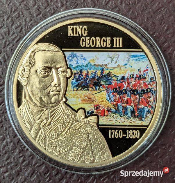 Moneta Anglia King George III 1 2015 Gliwice