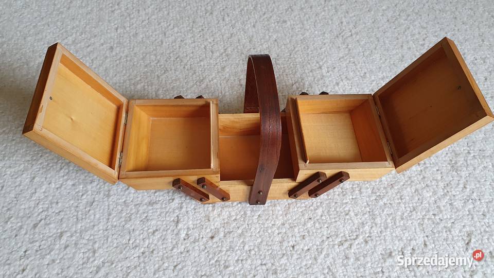 Niciownik kuferek organizer szkatułka Przeźmierowo