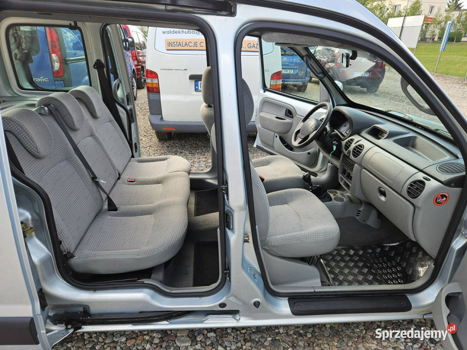 Renault Kangoo Opłacony Zdrowy Zadbany klimatyzacja warmińsko-mazurskie Kisielice