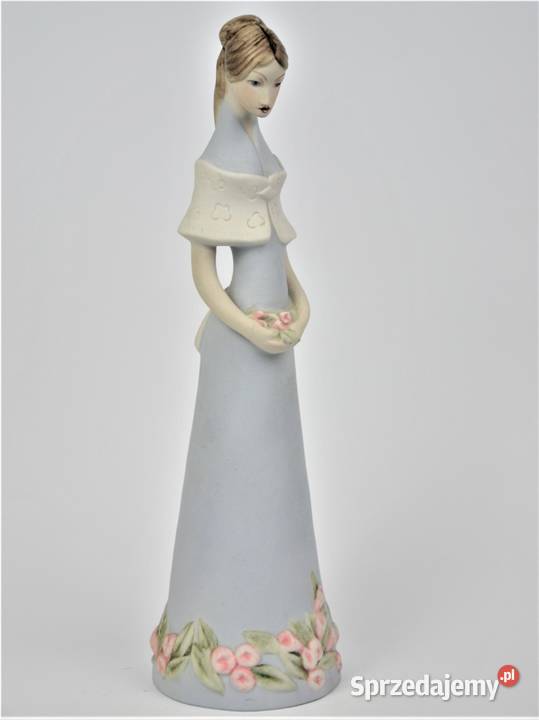 dama z kwiatami Wiosna Royal Dux lata 80te wys30