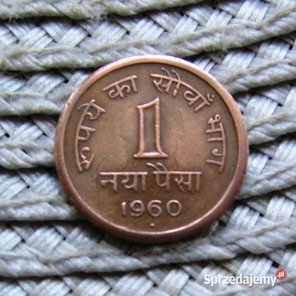 Indie 1 Paisa 1960r wielkopolskie Kalisz