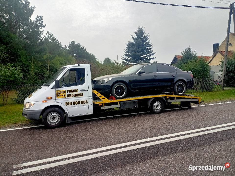 Laweta Ostróda pomoc drogowa 247h