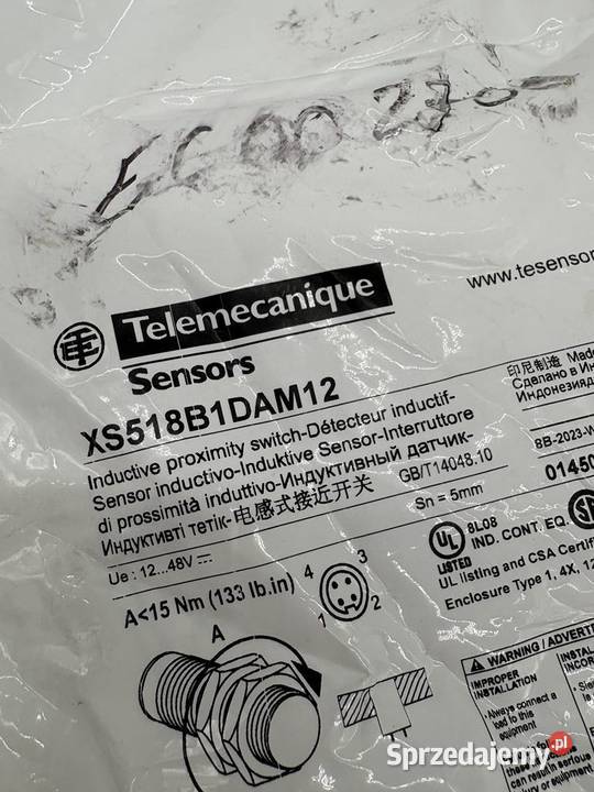 Telemecanique XS518B1DAM12 Czujnik indukcyjny Warszawa