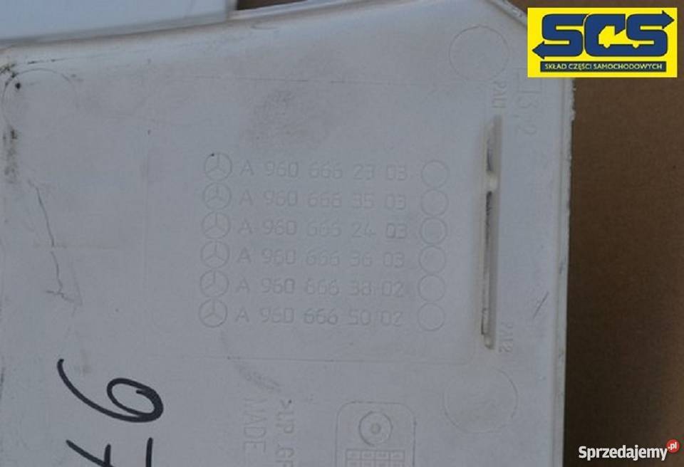 MERCEDES ACTROS MP4 STOPIEŃ DOLNY LEWY Części Bieleń