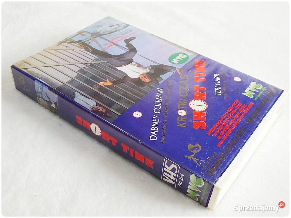 Kaseta VHS Short Time Wyścig z Czasem Film na lubuskie