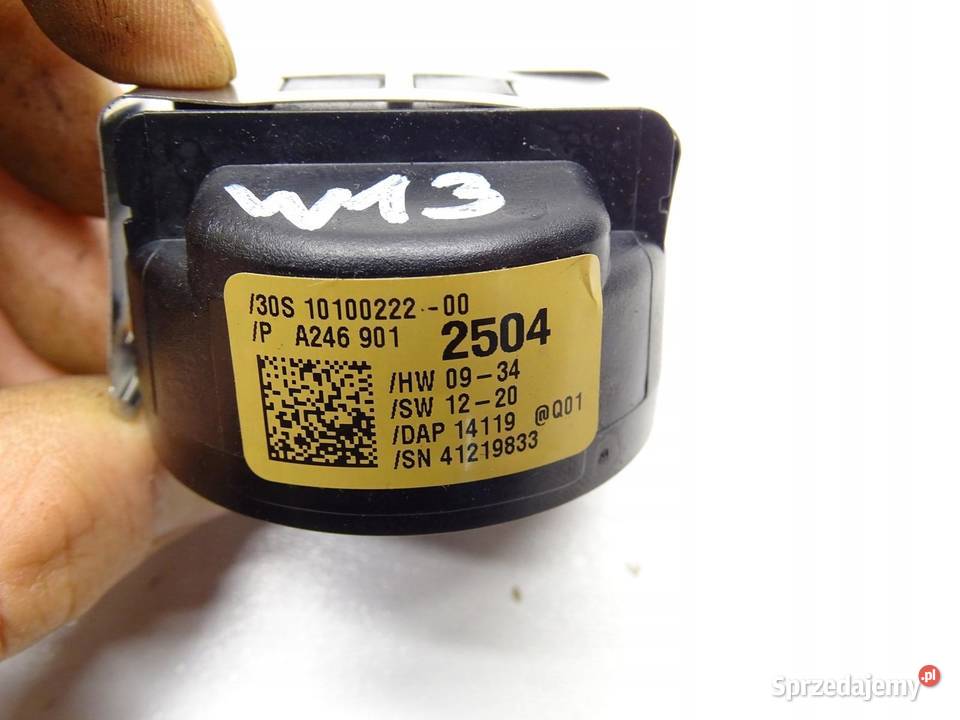 CZUJNIK SENSOR DESZCZU A2469012504 MERCEDES W246