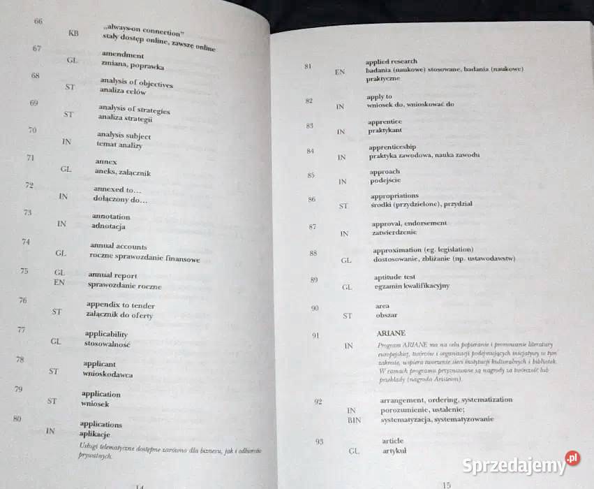 Słownik terminów z zakresu informacji Chełm sprzedam