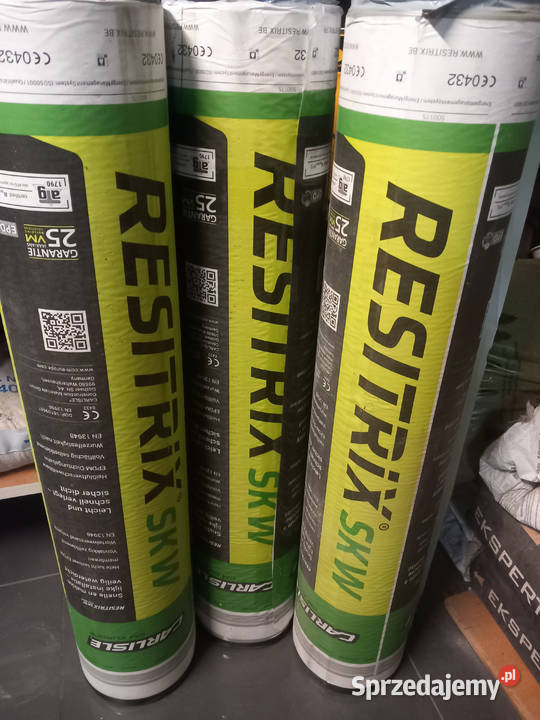 Membrana EPDM 25mm Resitrix SKW z klejem 5 rolek