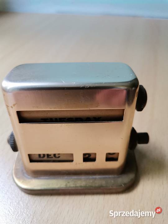 Kalendarz wieczny z lat 30 tych US Kraków