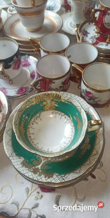 Filiżanka do espresso Pięknie złocona