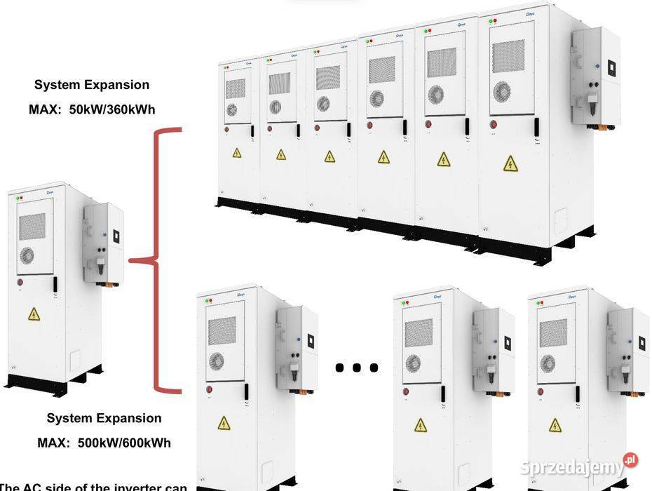 Magazyn energii HV DEYE GEF60 6144 kWh LFP małopolskie