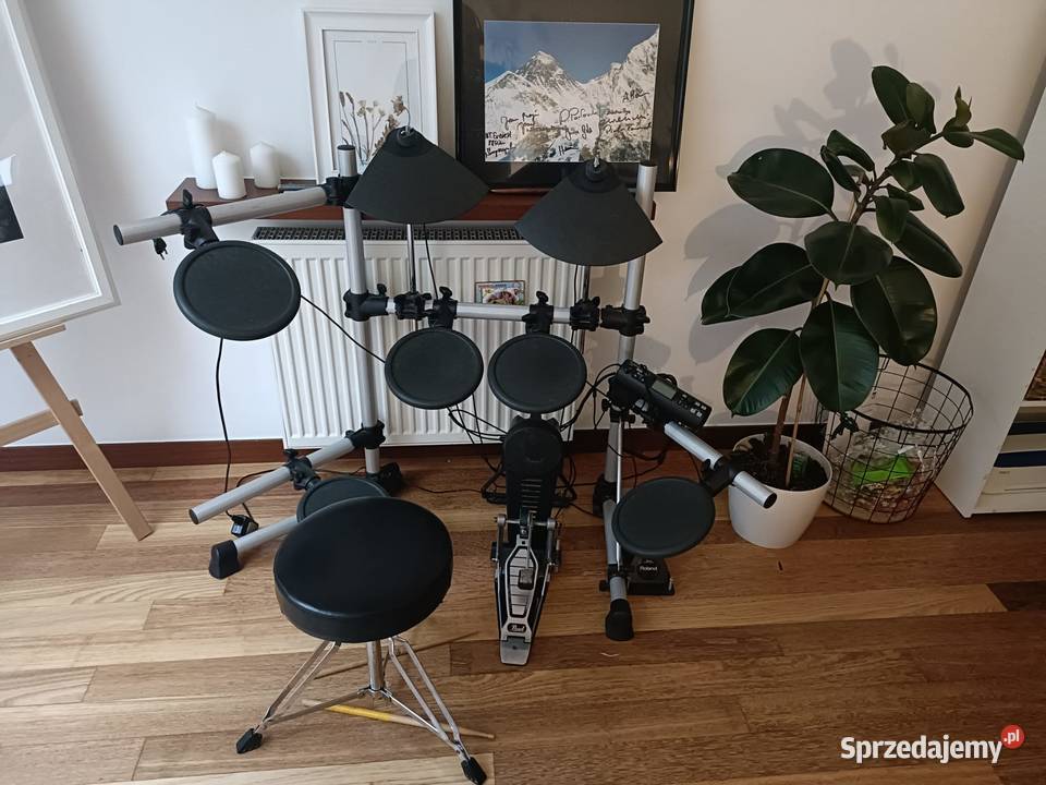 Perkusja elektroniczna Yamaha z modułem Roland Warszawa